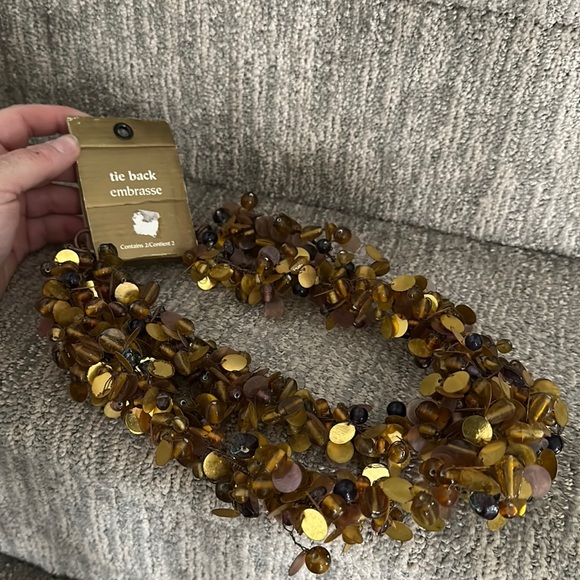 Pier 1 tie backs NWT - Picture 1 of 7